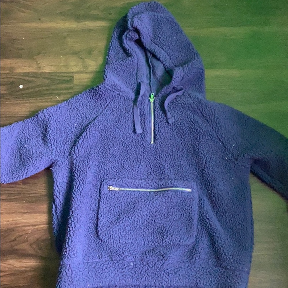 Blue sweater
